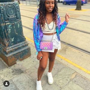 Forever 21 Iridescent Wind Breaker